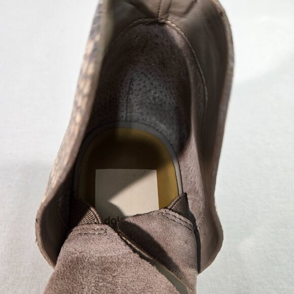 DOLCE VITA Sonni Boho Tan Suede/Snakeskin Ankle Booties Size 8.5 Exc. Condition! - Picture 14 of 16